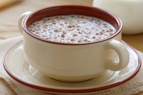 Buckwheat dietaren ondoren dieta